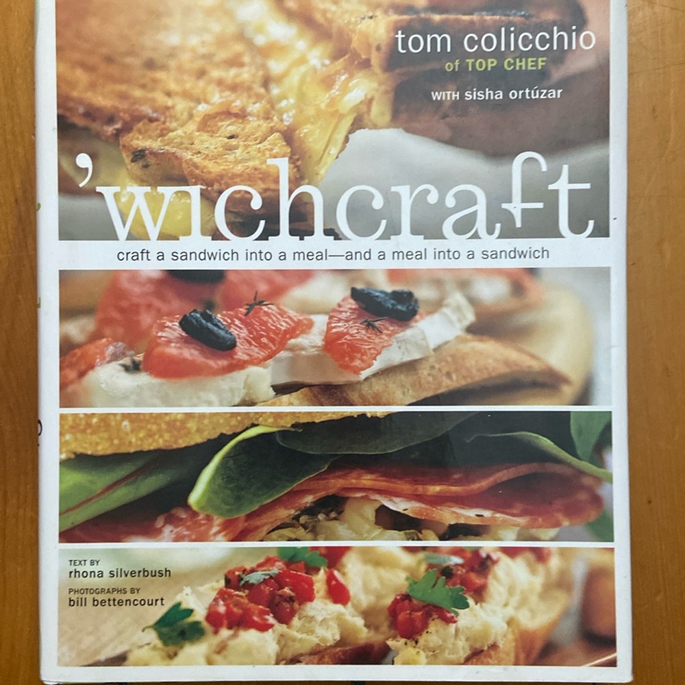 NEVER USED Sandwich Cookbook - 'Wichcraft by Tom Colicchio NEW
